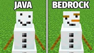 50 Diferenças JAVA vs BEDROCK