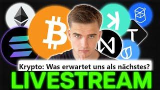 Krypto: In welche RICHTUNG wird man sich ENTSCHEIDEN? | Bitcoin & Altcoin Livestream