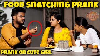 Food Snatching Prank on Cute Girl @Nellai360