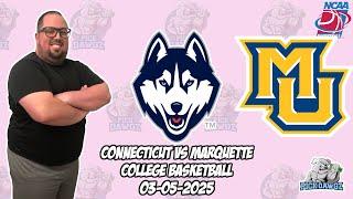 UConn vs Marquette 3/5/25 Free College Basketball Picks and Predictions | NCAAB Pick