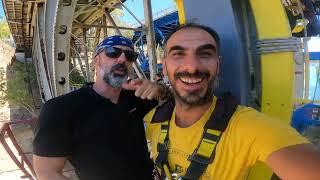 bungge jumping στον ισθμό Κορίνθου...zoulou jump