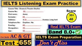 IELTS Listening Practice Test 2025 with Answers [Real Exam - 655 ]