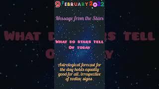 Message from  the stars - What do stars tell of today | 9-2-2022 #shorts