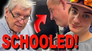 SILVER STACKING SON SCHOOLS CRYPTO-DAD IN FRONT OF DEALER!