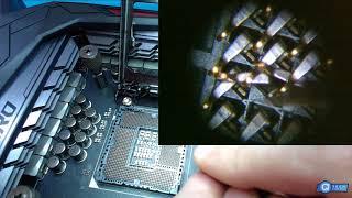 intel LGA1151 Socket. Bent Pins . FIX!