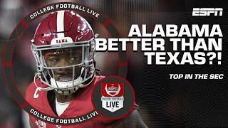 Is Alabama BETTER than Texas?  + Pitt, BYU & Indiana SURPRISED in September!  | CFB Live