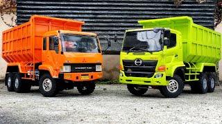 Rc Dump Truk Indonesia!! Hino 500 & Fuso 220ps