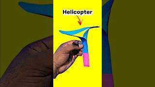 How To Make a Paper Helicopter #shorts