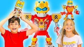 Jason Plays with Gold Toys from Airplane Adventure | Treasure X Gold