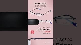 Designer Glasses for $11.65?!  Thalia Beso Eyewear Review & Unboxing | 88% OFF Deal 