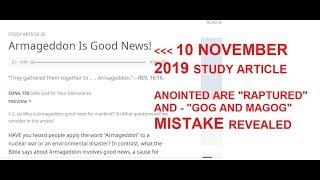 Watchtower Study 10 November 2019 REVIEW