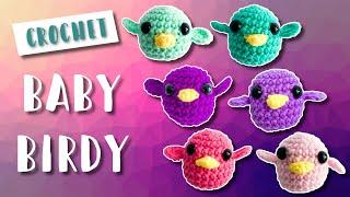 Amigurumi Baby Bird | Easy Beginners Tutorial | Crochet Pattern PDF | Right Handed