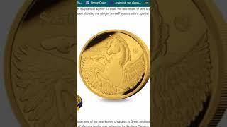 Winged Pegasus gold A mintage of 1! Future million $$ coin?