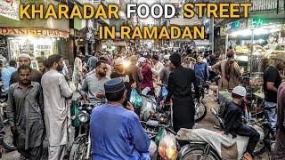 Ramzan Street Food in Karachi | Kharadar Food Street During Ramadan | Iftar Special Food in Old City