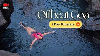 Offbeat Goa Episode 3: Hidden Waterfalls, Trekking, & Local Food in Goa (All in 1 Day)