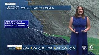 A rainy week across the Central Coast