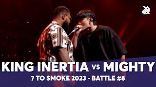 KING INERTIA  vs Mighty  | GRAND BEATBOX BATTLE 2023: 7 TO SMOKE | Battle 8