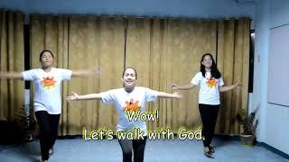 V.B.S 2016 Beginners' Level ages 4-6 Dance no.2 " God is Wonderful ".