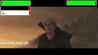 How to Train Your Dragon: The Hidden World (2019) Final Battle with healthbars