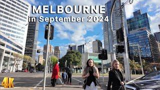 Experience Melbourne Australia in September 4K Video