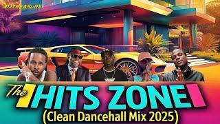 Dancehall Mix 2025 Clean | Clean Dancehall Mix 2025 - THE HITS ZONE | DJ Treasure