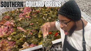 Delicious Collard Greens Recipe | Southern Collard Greens with Smoked Turkey necks 