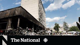 Russian missile strikes central Ukrainian city away from front lines