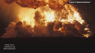 SpaceX Starship rocket explodes on the launch pad in South Texas