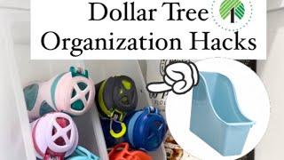 My MOST VIRALdollar tree KITCHEN organization hacks all in one video!!