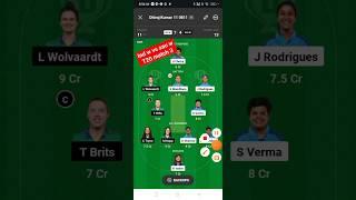 IND w vs sau w T20 3 dream 11 prediction