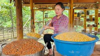 How to Ferment Corn and Preserve It for 360 Days - Harvest Peanuts to Sell at the Market.