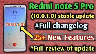 Redmi note 5 Pro MIUI 10 stable update Full changelog|| 25+ new Features || (10.0.1.0) update.