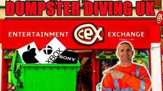 DUMPSTER DIVING UK JACKPOT CEX SCORE PLUS MUCH MORE WASTE AUDIT