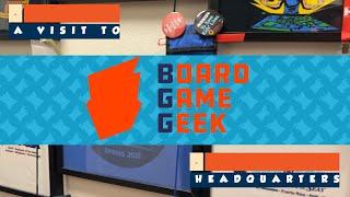 A Visit to Boardgamegeek HQ - with Tom Vasel