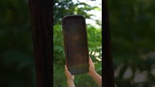 carving old style wooden bowl from elm wood #carving #woodworking #woodcarving #wood #elmwood #diy