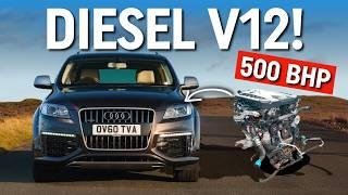 When Audi Put a 6.0- litre, 500bhp, V12 Diesel in a Q7