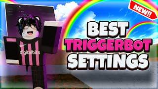 BEST TRIGGERBOT SETTINGS *2024* + TUTORIAL  | DA HOOD MONTAGE