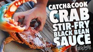 Black Bean Sauce Recipe - Stir Fry Crab Catch and Cook EP 25