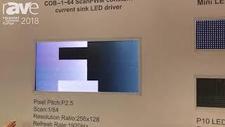 ISE 2018: ChipOne Announces ICND2055 Fine Pitch LED Driver