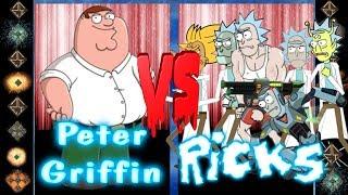 Peter Griffin (Family Guy) vs Ricks (Citadel of Ricks) - Ultimate Mugen Fight 2017