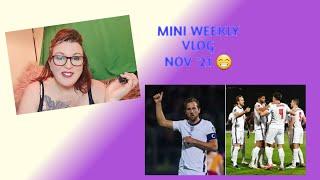 Mini Weekly Vlog | Job Update - England Qualify For World Cup Finals 