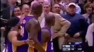 Shaq dunks on Andrei Kirilenko and gets ejected