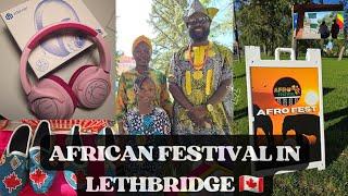 LIVING IN :Witness the Vibrancy of Lethbridge's Afro Festival Now! ICLEVER HEADPHONES#lifeincanada