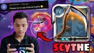 4.2 Infernal Scythe Solo mist pvp  | mobile gameplay -Albion Online