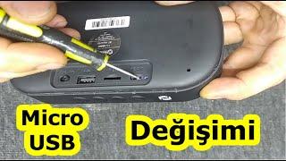 Micro Usb Şarj Soketi Değişimi ve Lehimleme Taktiği-Ses Bombası Tamiri