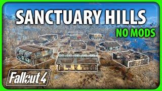 Fallout 4 - Sanctuary Hills Build Tour (No Mods)