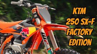 The 2024 KTM 250 SX-F FACTORY EDITION