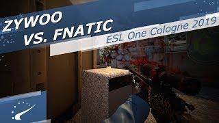 ZywOo vs. fnatic - ESL One Cologne 2019