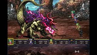 Final Fantasy VI Brave steel monster boss Test