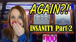 Unbelievable $100 Top Dollar Wins!: Epic Non-Stop Jackpots! Part 2 | Staceysslots.com